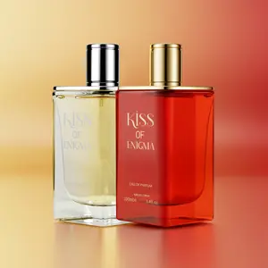 Kiss of Enigma Men's Eau de Cologne Pheromone Perfume Long-Lasting Scent Premium Fragrance Notes 3.40 oz / 100 ml