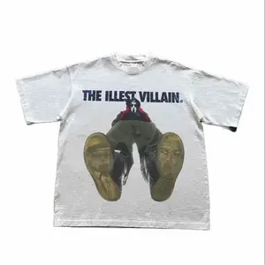 MF Doom The Illest Villain T- shirt, Graphic Tees, Shirt for Him or Her Crewneck Classic dark design
