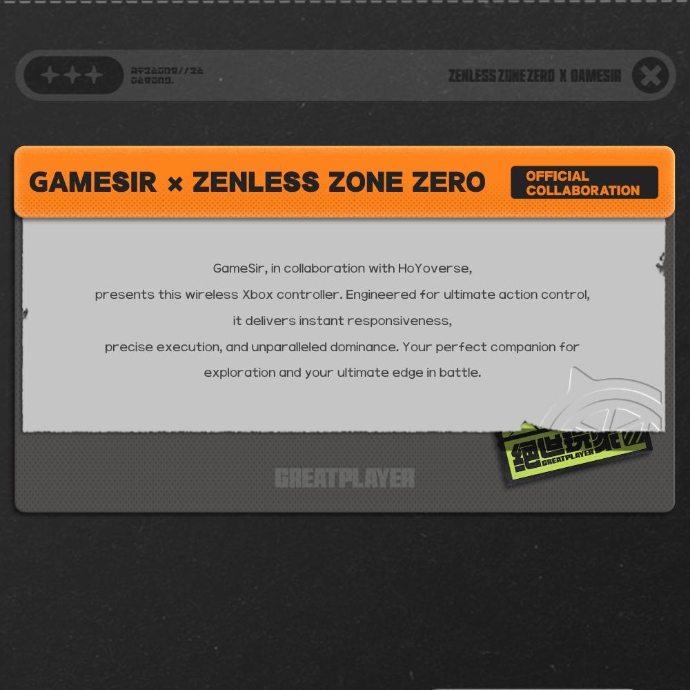GameSir G7 Pro Zenless Zone Zero Edition Wireless Controller for XBOX, PC & Android