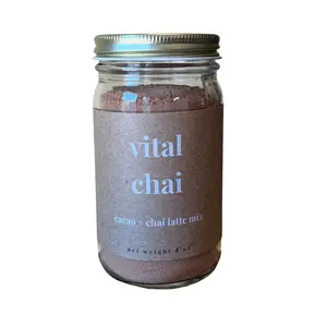 Vital Chai – Adaptogenic Cacao Chai Latte for Balanced Energy & Mental Clarity Natural Traditional Vegan