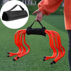 Football Training Agility Set Training Equipment Carrier Accessories Hurdles Soccer Storage Hurdle Carry Football Agility Cloth Set Container Wrapper
