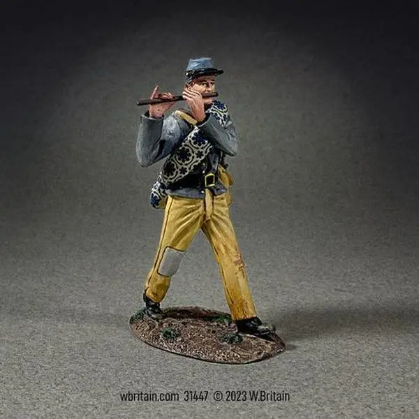 Confederate Infantry Fifer Marching