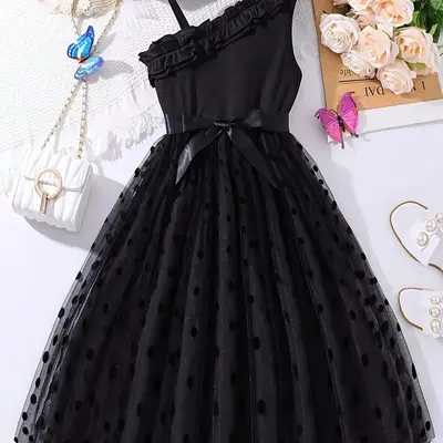 black dresses for 10 year olds Girls Black Dresses & Rompers