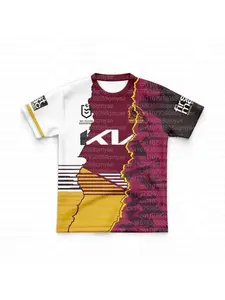 2026 New Brisbane Men’s and Women’s Away Jerseys—England Training Tops, Relaxed-Fit, Breathable, Quick-Dry T-Shirts (Matching Styles for Parents and Children)