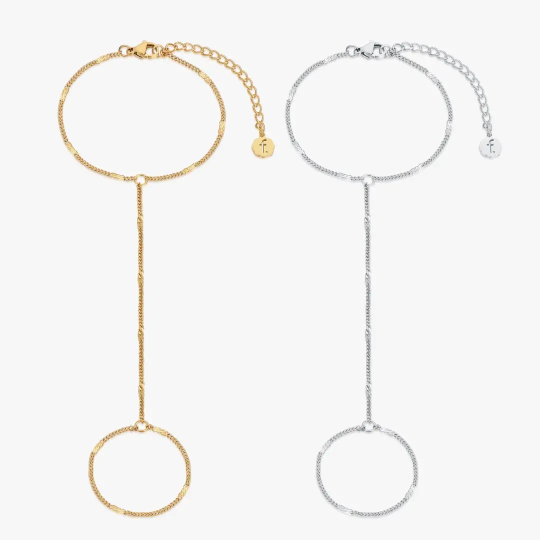 Hammered Hand Chain