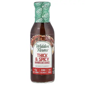 Walden Farms Thick & Spicy Barbecue Sauce, 12 fl oz (355 ml)