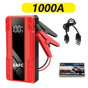 1000A Portable Car Jump Starter Power Bank Car Booster Charger 12V  Starting Device Petrol Diesel Car Booster