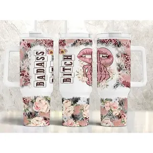 Badass Bitch 40 oz Tumbler