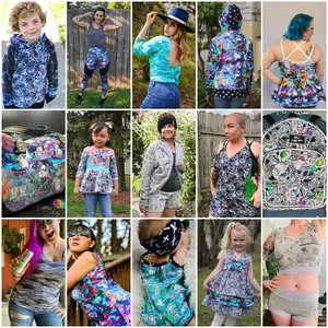 Minky Fabric - Retail Fabric - Round II All main prints listed here. Zombies, Zodiac, Pirates, Sewing & Axolotls