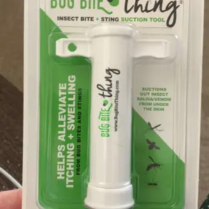Bug Bite Thing Insect Bite and Sting Suction Tool - White