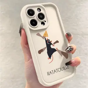 Cartoon Ratatouilles Remys Phone Case Suitable for iPhone 17 16e 16 15 14 13 12 11 Mini Pro Max Air X XR XSMAX 8 7 Plus Anti Fall Protective Soft TPU Back Cover