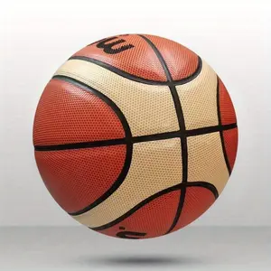 Professional Grade 5 Basketball, Ideal for Games and Training, High-Quality PU Material, Superior Grip and Bounce, Indoor/outdoor Use, and Design with Gold Accents, Sports Ball