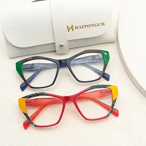 Polygon Reading Glasses for Men & Women – Stylish Lightweight Design, Farsighted Vision (+1.0 ~ +4.0 ), Includes Case