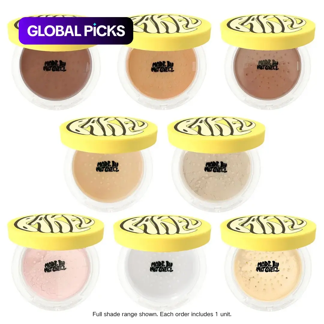 Baked Loose Setting Powder Makeup, Made by Mitchell Finishing Powder Baked Loose Setting Powder Makeup, Made by Mitchell Finishing Powder