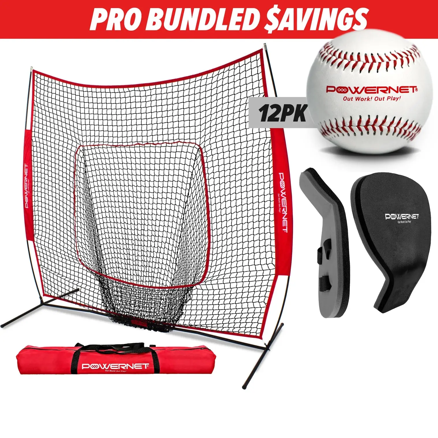 PRO BUNDLE | Practice Fielding Bundle (Red)