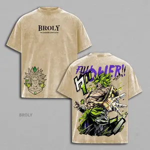 Limited Broly The Legendary DBZ T-Shirt & Hoodie – Vintage Washed Anime Graphic Tee, Heavy Cotton Gym Pump Cover Streetwear, Powerful Saiyan Aesthetic, Unisex Apparel for Anime Fans