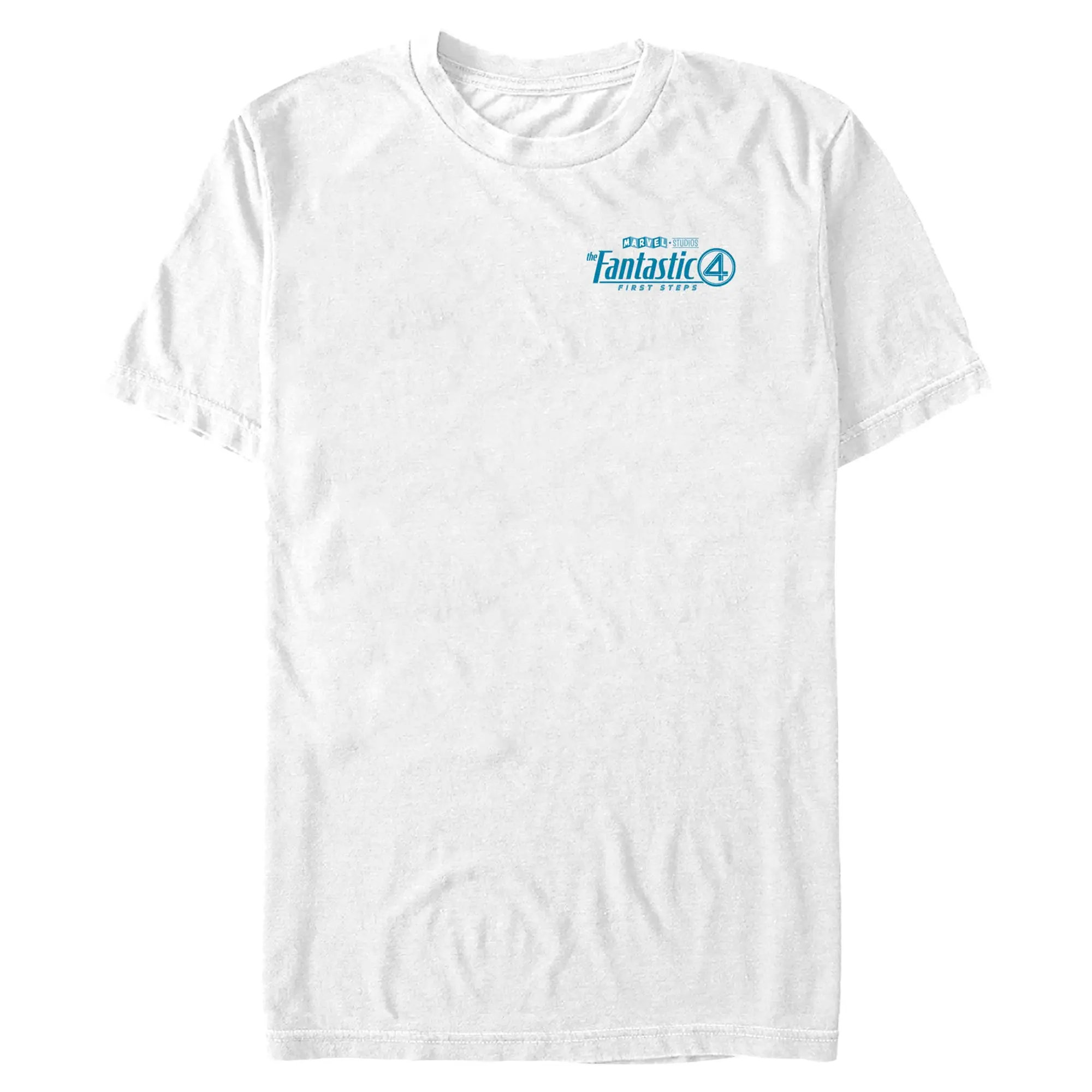 Mens The Fantastic Four: First Steps Small Official Logo T Shirt
