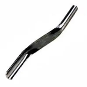 212 MAIN Carbon Steel Brick Jointer, 0.37x0.5 In., Concave Fit, Polished Surface, Rounded Ends