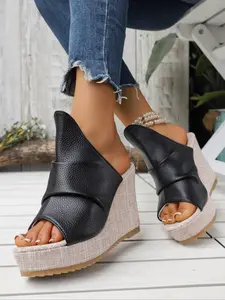 Elegant Velvet Women's Thick Heel Shoes, Ankle Strap, Breathable PU Leather, All-Season Wear, Unique Square Toe Design