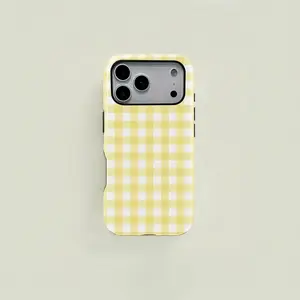 Gingham Pattern, Buffalo Plaid, Picnic Check, Printed Phone Case, Heavy Duty 2in1 Shockproof Phone Protective Cover, Mobile Accessories,phone Case Suitable for Iphone 11/12/13/14/15/16/17 Pro Promax Plus AirGreat for Valentine's Day, Couples, Friends Gift