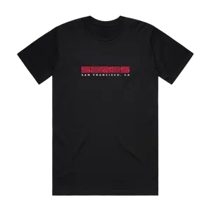 SERIES WORLD TOUR EVERYWHERE TSHIRT - (BLACK)