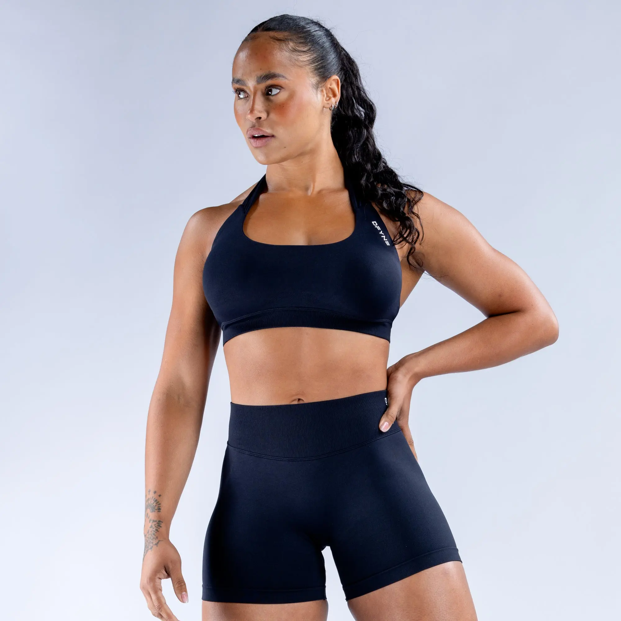 Dfyne Impact Sports Bra - Breathable Design, Seamless Style Supportive for All Seasons