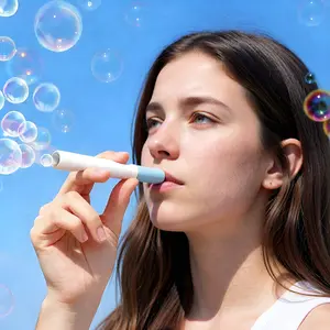 Bubblero Portable Cigarette Box Bubble Toy Unisex Anxiety & Stress Relief Quit Smoking Tool Reusable Eco-Friendly Pocket-Sized Fun for All Top Gift