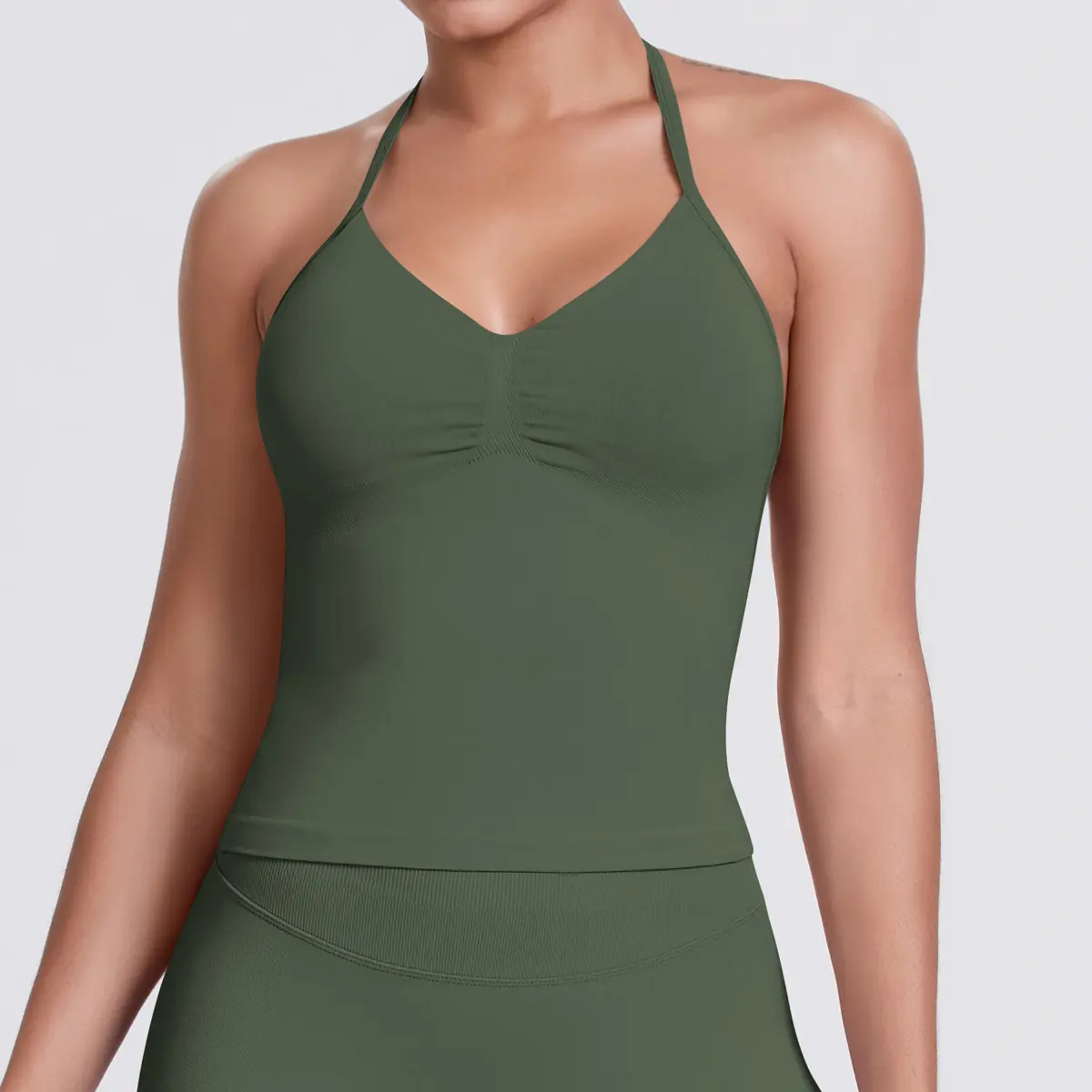 6700 vest   olive green