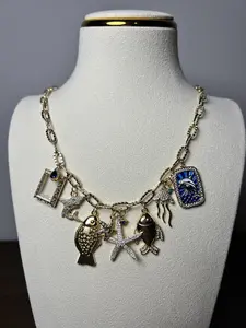 Custom Gold Filled Charm Necklace