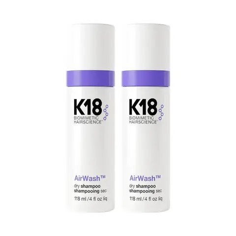 K18 Biomimetic 2-Pack Scented Shampoo & Conditioner, For Dry Fine Hair, With Glyceryl Caprylate, Targets Hair-Aging Concerns