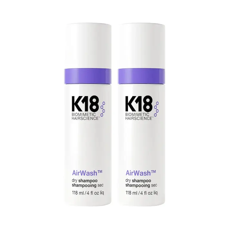 K18 Biomimetic 2-Pack Scented Shampoo & Conditioner, For Dry Fine Hair, With Glyceryl Caprylate, Targets Hair-Aging Concerns