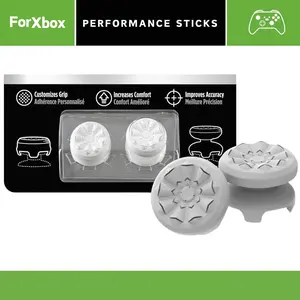 Thumbsticks For Xbox, Superior Precision, Anti slip,Comfort, 1 High-Rise 1 Mid-Rise, Controller/Gamepad accessories, Stick Helper