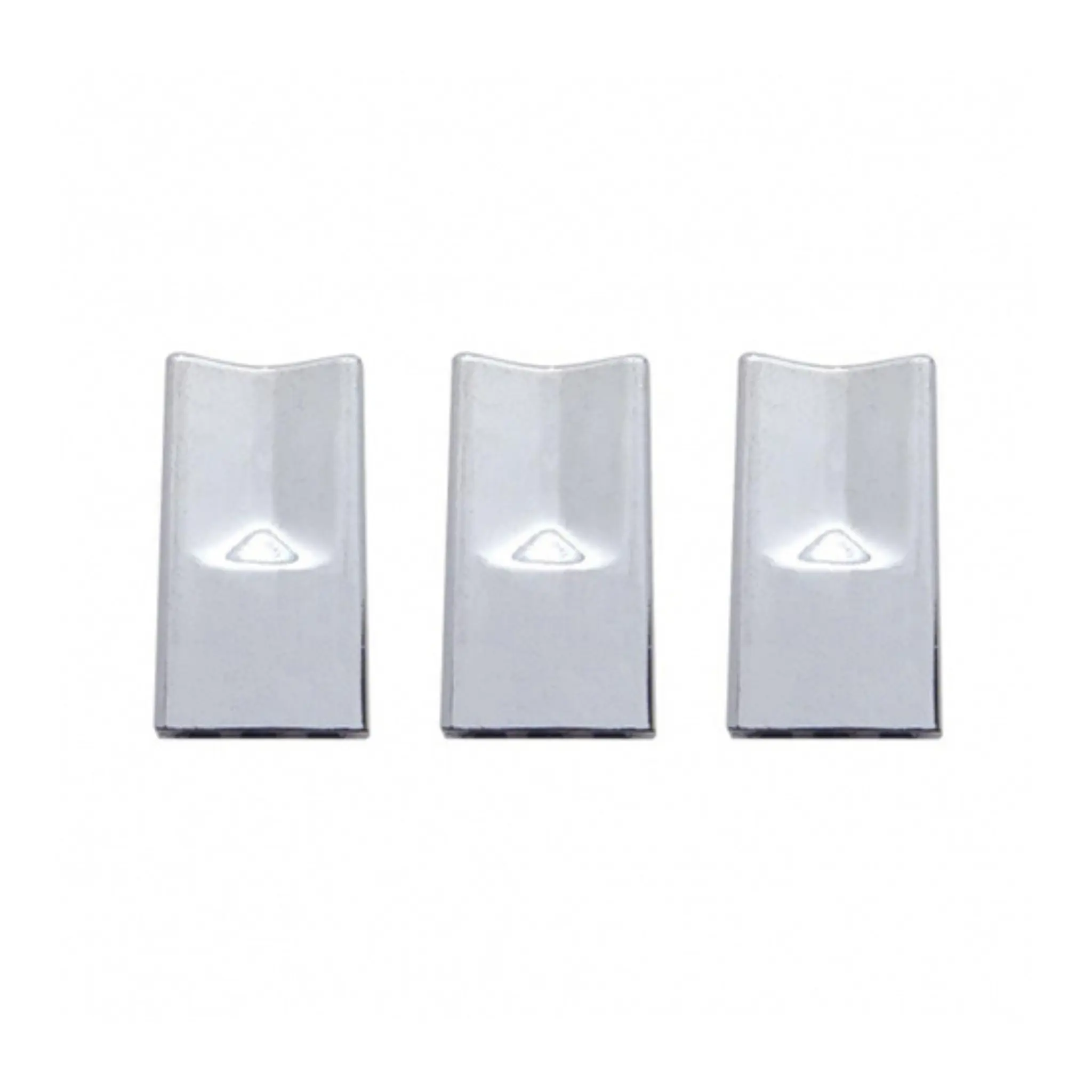 United Pacific Chrome A/C Slider Control Knobs - 41008p, Direct Replacement for Kenworth, Added Durability for Early Model Kenworth