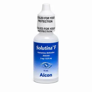 Solutina F Eye Drops 15mL – Dual-Action Allergy & Redness Relief Formula