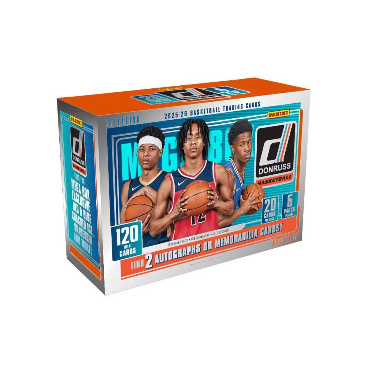 2025-26 Panini Donruss Basketball Trading Card Mega Box