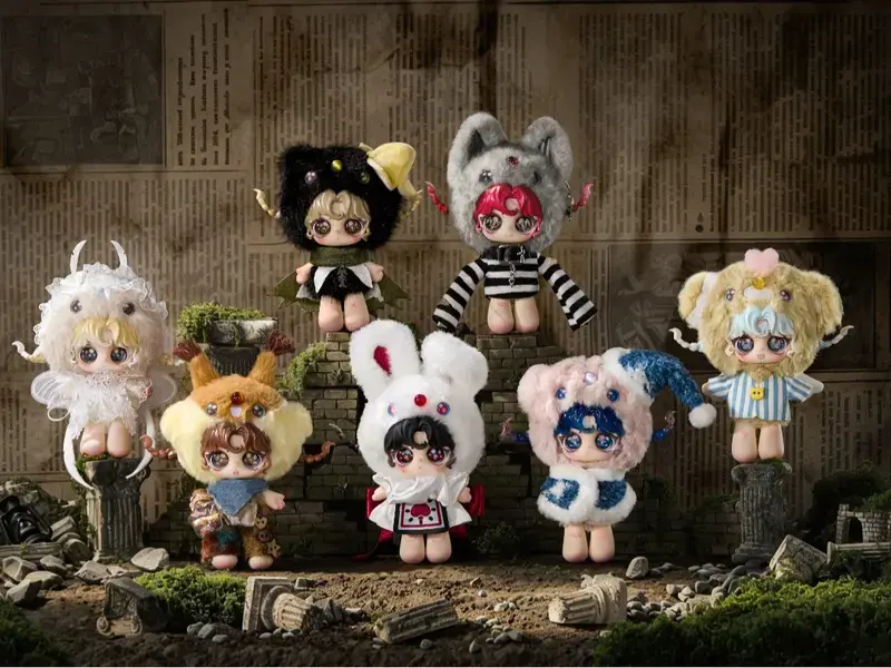 EOS Sanctuary of Lost Things Series Plush Pendant Blind Box - Mystery Packs, Blindbags, Cute Collectible Stuffed Toy, Perfect Holiday & Birthday Gift, Unique Decoration, Summervibes