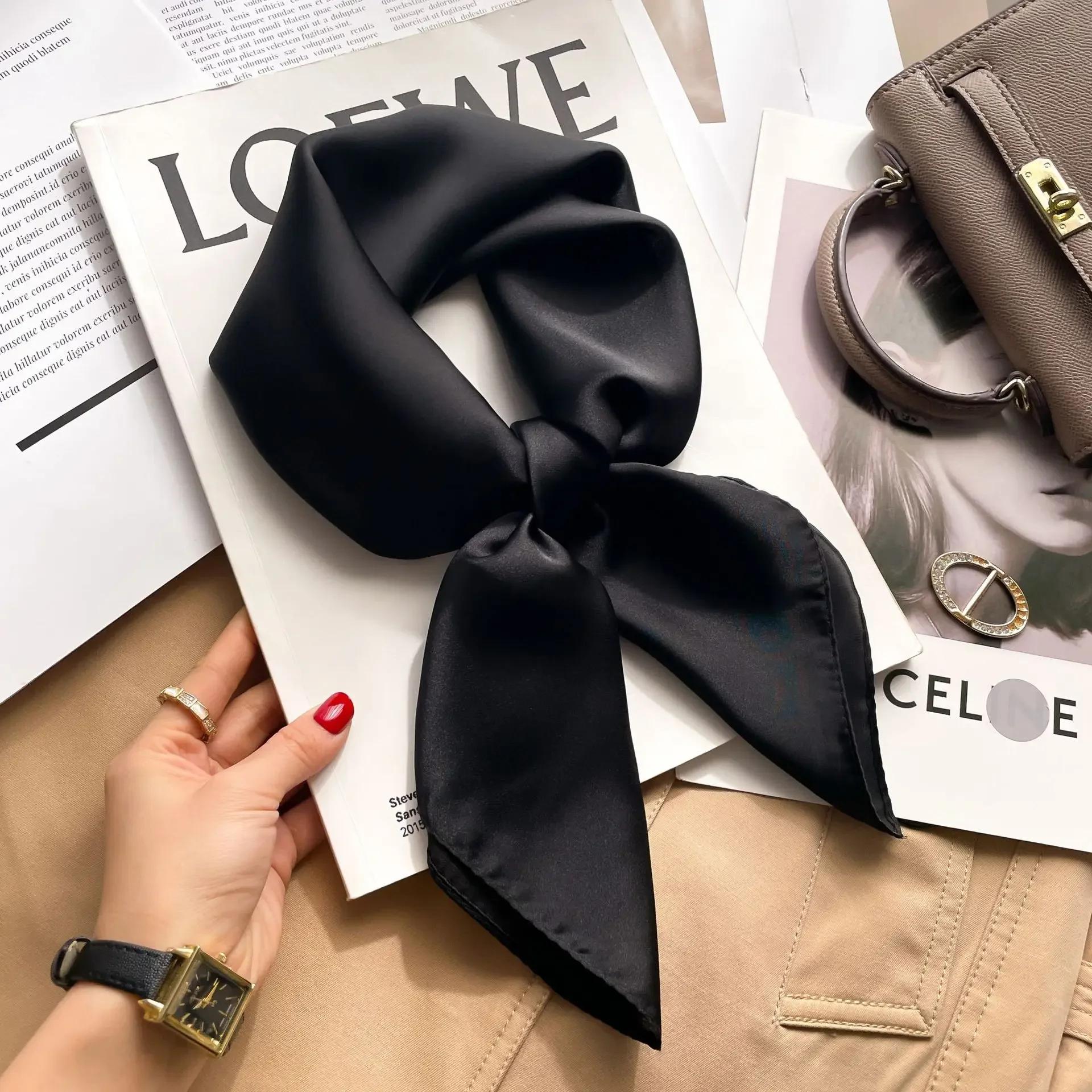 Satin Headband Scarves