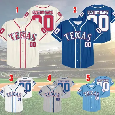 Texas Ranger Baseball Jerseys TikTok Shop