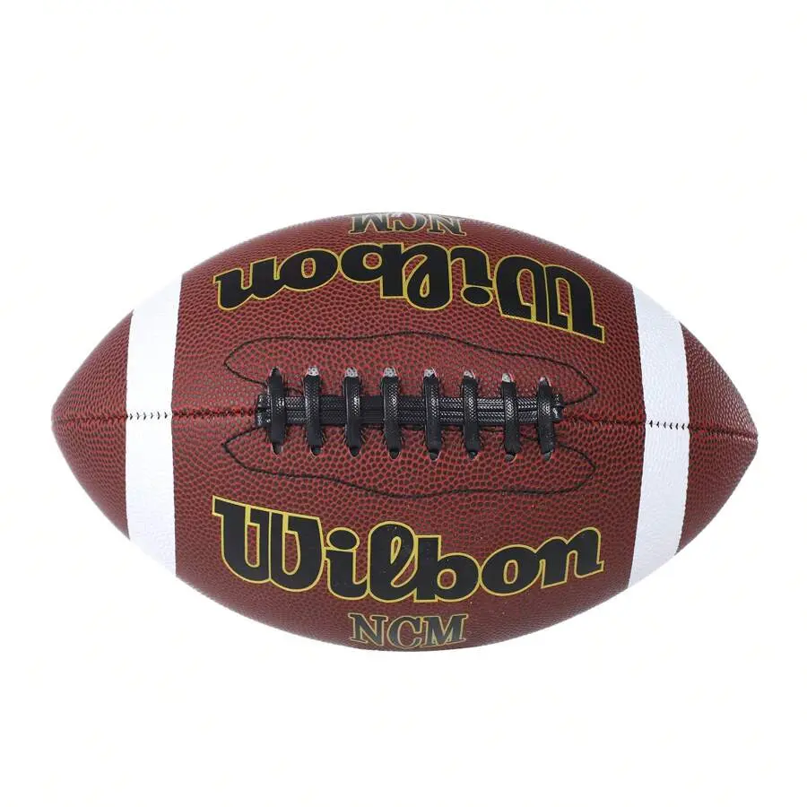 American Style Football, Durable PU Leather Ball for Youth Beginners, High-Performance for Training & Games, Sizes 3, 6 & 9
