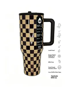 Stop Constant Refills! Retro Check HydroJug Holds 40oz For All-Day Hydration
