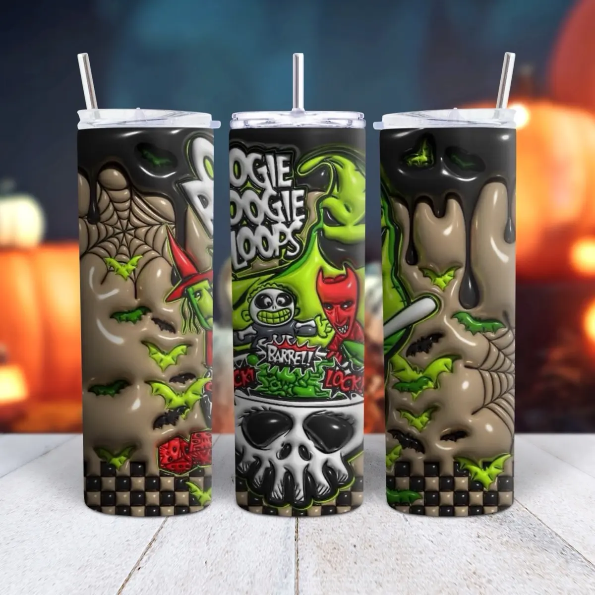 Oogie Boogie 20oz Stainless Steel Tumbler