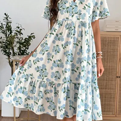 2 piece boho dress Boho Chic Lace Crop Chiffon Wedding Dresses Two Piece