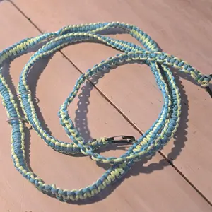 Nomnoms Boutique Rainbow Themed Hands-free Paracord Leash for Dogs and Cats - 4ft to 8ft Lengths dog leash