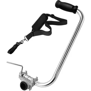 Trimmer Handle, String Trimmer Handle with Bracket Clip, Weed Wacker Handle Extension, Trimmer Handle for Landscaping and Landscaping