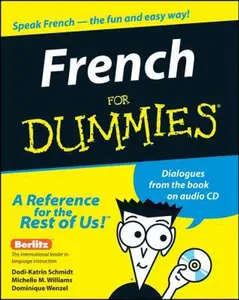 USED Book - French for Dummies (English and French Edition) by Dodi-Katrin Schmidt (Paperback) - english