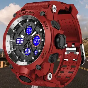 Mens Digital Waterproof Watches for Men Dive Sports Minimalist Wrist Watch, the Best Choice for Gifts jewelry mossinite small