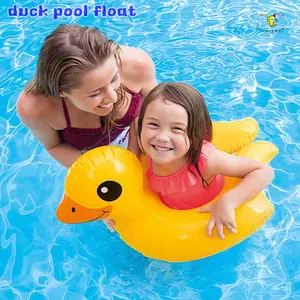 Duck Shape Swimming Ring, Flamingo Shape Floating Ring, Fun Water Float for Kids, Essential Summer Swim Gear