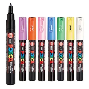 0.7mm Art Marker Pen, 1 Count Multi-color Optional Graffiti Advertisement Marker Pen, Art Stationery for Students School Dormitory Home, Art Projects