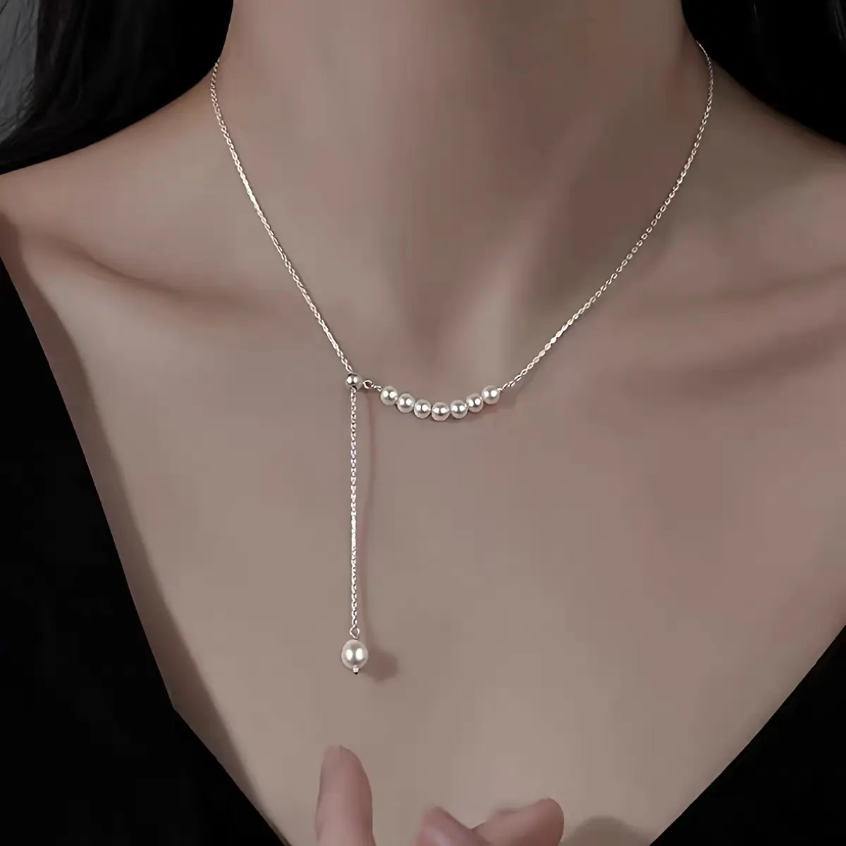 No.68-2026 New Trend Popular High-End Collar Pearl Necklace