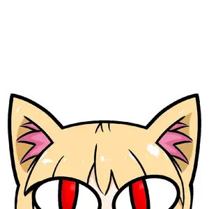 Neco Arc Peeker Sticker